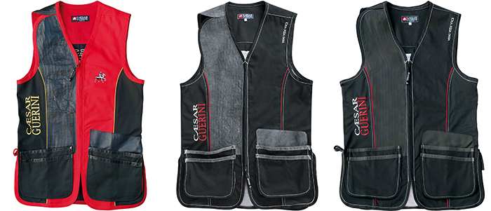 GILET DE TIR CAESAR GUERINI DROITIER NOIR